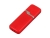 USB 2.0- флешка на 32 Гб с оригинальным колпачком, красный, пластик