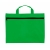 Сумка для документов KEIN, зеленый, 36х26 см; 100% полиэстер, зеленый, нетканый материал