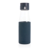 Стеклянная бутылка для воды Ukiyo с силиконовым держателем, 600 мл, силикон
