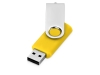 USB-флешка на 8 Гб «Квебек», желтый, soft touch