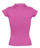 Рубашка поло женская без пуговиц Pretty 220, ярко-розовая, розовый, хлопок