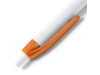 Ручка пластиковая шариковая HINDRES, оранжевый, пластик