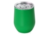 Вакуумная термокружка «Sense», непротекаемая крышка, крафтовая упаковка, зеленый, металл