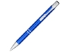Ручка металлическая шариковая «Moneta» с анодированным покрытием, синий, пластик, алюминий