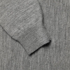 Джемпер Stitch с контрастной отделкой, серый с бордовым, серый, бордовый, шерсть 50%; акрил 50%