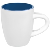 Кофейная кружка Pairy с ложкой, синяя, синий, каменная керамика