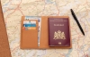 Эко-обложка для паспорта Cork  с RFID защитой, коричневый, пробка; polyurethane