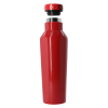Термобутылка для напитков E-shape (красный), красный, металл