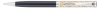 Ручка шариковая Pierre Cardin GAMME. Цвет - черный и золотистый. Упаковка Е или Е-1, черный, латунь, нержавеющая сталь