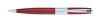 Ручка шариковая «Baron», красный, серебристый, металл