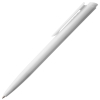 Ручка шариковая Senator Dart Polished, белая, белый, пластик