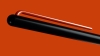 Шариковая ручка Pininfarina GrafeeX с оранжевым клипом в чехле из переработанной кожи, черный, алюминий