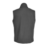 Куртка-трансформер унисекс Falcon, темно-серая, серый, флис, 100%
