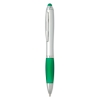 Ручка-стилус, зеленый-зеленый, пластик