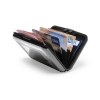 Футляр "Trust" для банковских карт и визиток с RFID - защитой, серебристый, металл