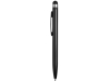 Ручка-стилус металлическая шариковая «Poke», черный, металл