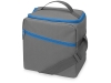 Изотермическая сумка-холодильник «Classic», серый, голубой, полиэстер