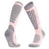 Термоноски женские высокие Monterno Sport, розовые с серым, серый, розовый