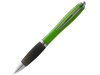 Ручка пластиковая шариковая «Nash», черный, зеленый, пластик