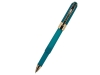 Ручка пластиковая шариковая «Monaco», голубой, пластик, silk-touch