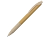 Ручка из бамбука и переработанной пшеницы шариковая «Nara», бежевый, пластик, бамбук