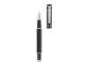 Ручка из металла и искусственной кожи «MOON», черный, металл