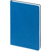 Набор Romano, ярко-синий, синий, ежедневник - искусственная кожа; ручка - металл; коробка - картон
