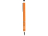 Ручка-стилус металлическая шариковая CANAIMA, оранжевый