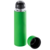 Термос вакуумный "Flask", сталь с покрытием софт тач, зеленый, 500 мл., зеленый, нержавеющая сталь