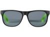 Очки солнцезащитные «Retro», черный, зеленый, пластик