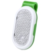 Светоотражатель с фонариком на клипсе HESPAR, зеленый, пластик, зеленый, пластик
