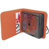 CD-холдер "UNION" для 24 дисков; оранжевый; 15,5х15х2 см; полиэстер; шелкография, лазерн. гравировка, оранжевый, полиэстер