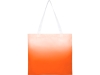 Эко-сумка «Rio» с плавным переходом цветов, оранжевый, полиэстер
