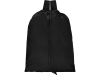 Рюкзак «Lerу» с парусиновыми лямками, черный, полиэстер