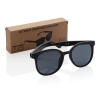 Солнцезащитные очки ECO, черный, волокно пшеничной соломы; pp