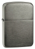 Зажигалка ZIPPO 1941 Replica ™ с покрытием Black Ice ®, латунь/сталь, чёрная, глянцевая, 38x13x57 мм, черный