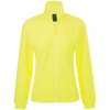 Куртка женская North Women, желтый неон, желтый, полиэстер 100%, плотность 300 г/м²; флис