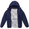 Куртка с подогревом Thermalli Chamonix, темно-синяя, синий, верх - полиэстер 100%, плотность 290-300 г/м²; подкладка - полиэстер 100%, электрогрелка - углеродное волокно (графен)