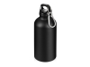 Бутылка «Hip S» с карабином, 400 мл, матовая, черный, пластик, алюминий