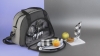 Набор для пикника "Исландия" на 2 персоны с холодильным отделением, черный, полиэстер, металл