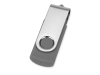 USB-флешка на 16 Гб «Квебек», серый, soft touch
