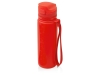 Складная бутылка «Твист», красный, пластик, силикон