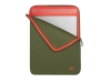 Чехол для MacBook 13, зеленый, полиэстер, неопрен