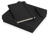 Подарочный набор Moleskine Sherlock с блокнотом А5 и ручкой, черный, пластик