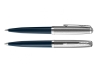 Ручка шариковая Parker 51 Core, синий, серебристый, металл