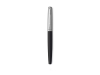 Ручка перьевая Parker Jotter Core, M, черный, серебристый, металл