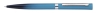 Ручка шариковая Pierre Cardin ACTUEL. Цвет - двухтоновый: бирюзовый/черный. Упаковка P-1, голубой, алюминий, нержавеющая сталь