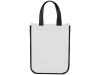Ламинированная сумка для покупок, малая, 80 г/м2, белый, нетканый материал