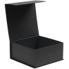 Коробка Eco Style, черная, черный, картон