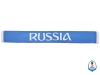 Шарф Россия трикотажный 2018 FIFA World Cup Russia™, черный, белый, красный, полиэстер
